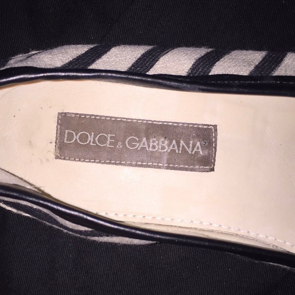Dolce & Gabbana Striped Espadrilles 10 UK 11 US - Picture 7 of 7